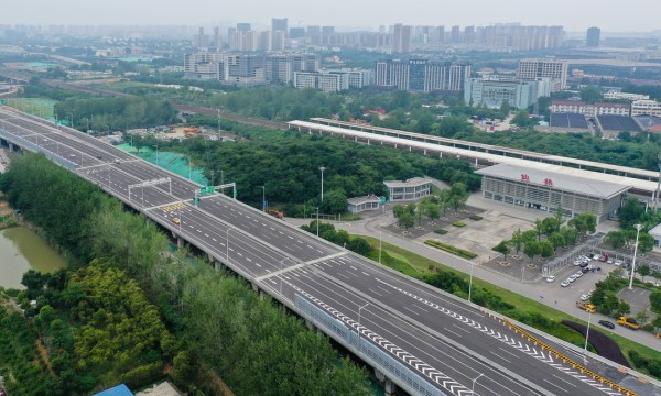 江苏首座装配式公路桥正式通车